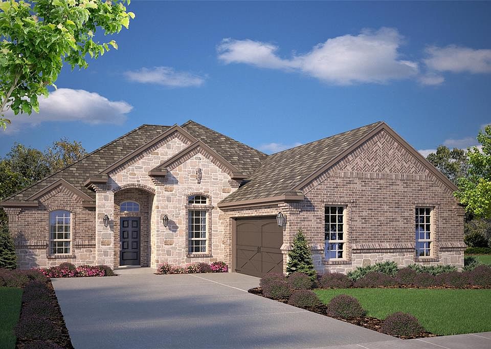 D.R. Horton's Mission J floorplan-Elevation Y.  All photos shown here may not depict the specified home & features included are for illustration purposes only