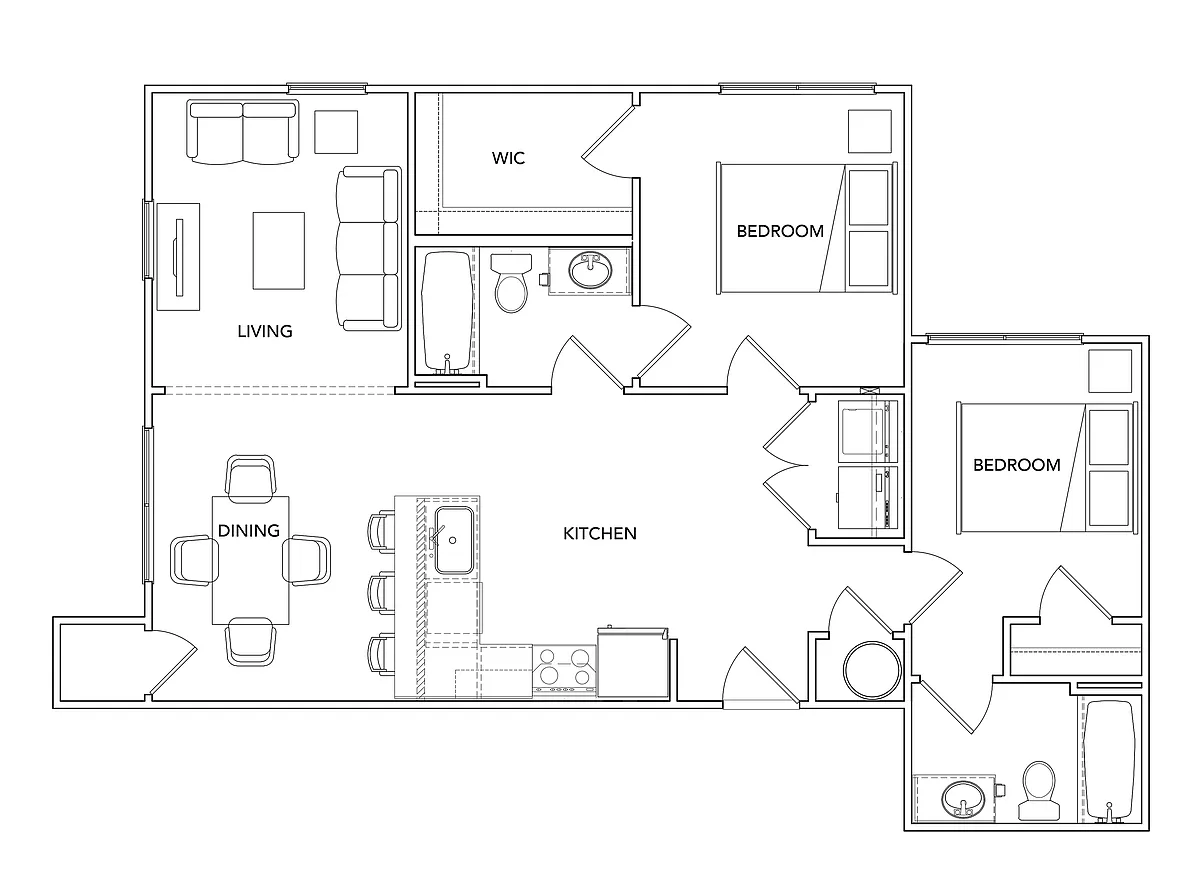 Floor plan B2-A-ADA