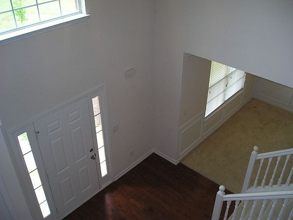 2 Story Foyer with Hardwood Floors
