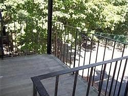 Private balcony