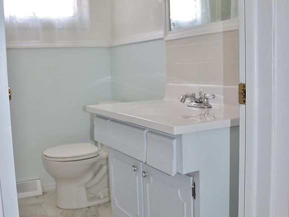 Fully remodeled bathroom.