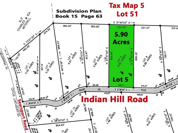 Lot# 51 Indian Hill Lane, Frankfort, ME 04438