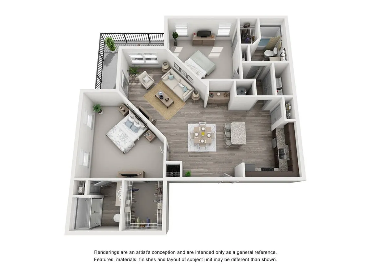 Floor plan B3