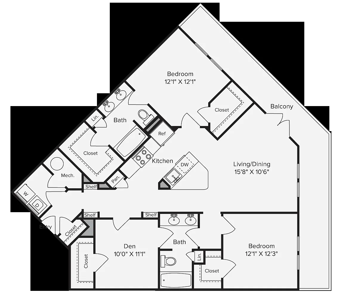 Floor plan B3D