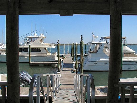 View from Pavillion on Fixed Dock