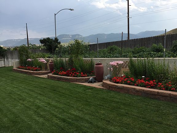 Flower/veg garden/Casper Mtn