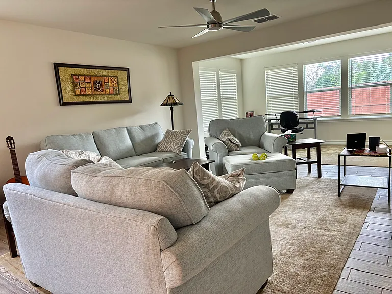 Spacious, Sunny Living Room