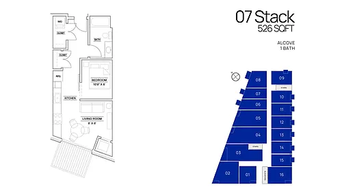 Floor plan 1C
