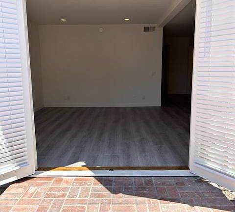 Front doors into apartment