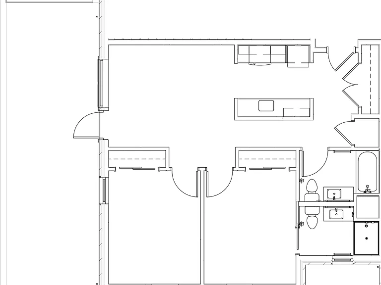 2.B floor plan Hudson West