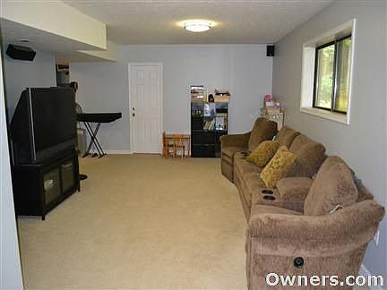 Open Basement -large theater area and game room on other side