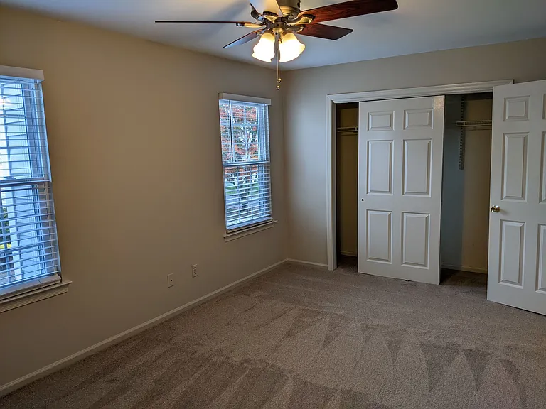 Rear bedroom closet