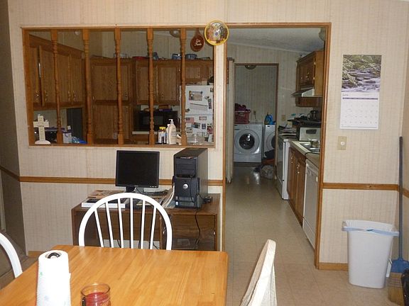 dining room and kitchen