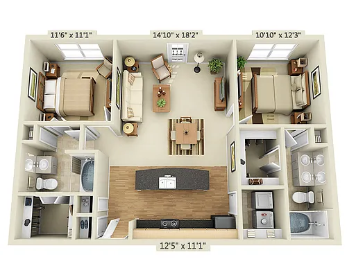 Floor plan Legacy - Florence