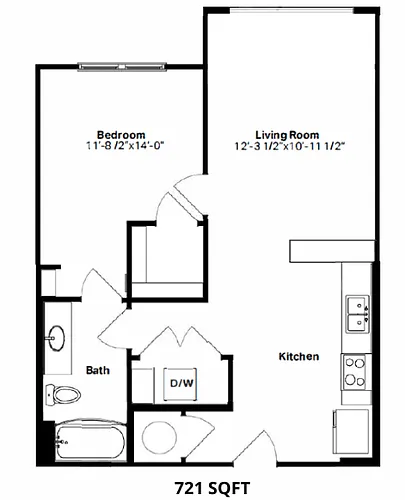 Floor plan A1