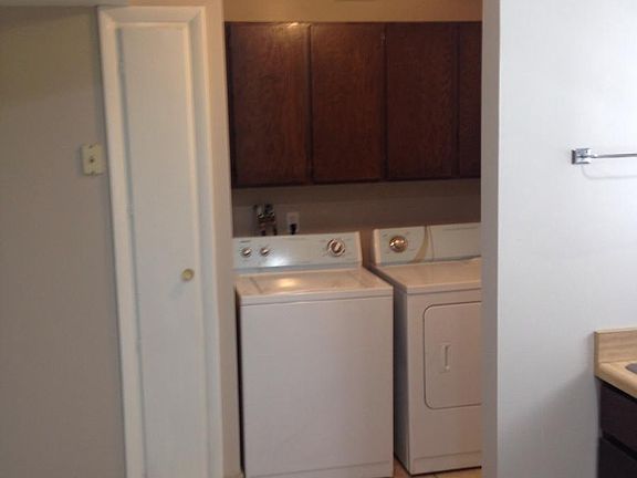 Laundry end of kitchen