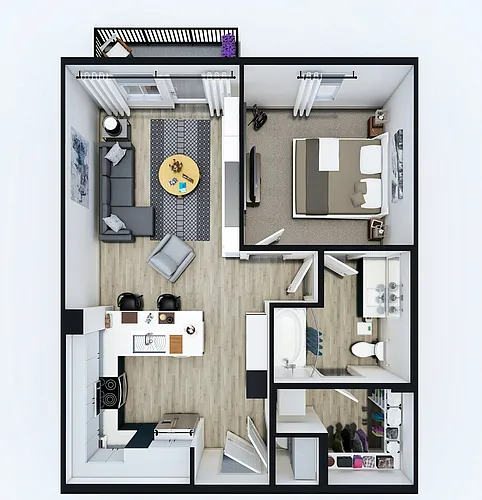 Floor plan Bote