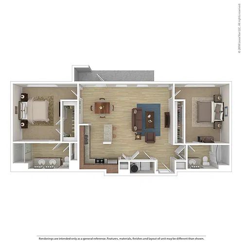 Floor plan The McCommas - B1