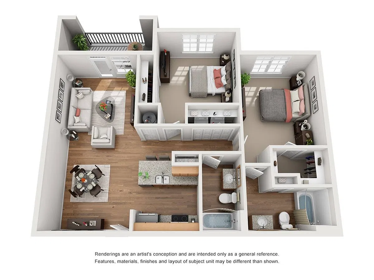Floor plan B4