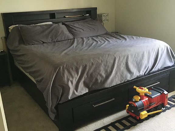 Master bedroom (train track not included ;)