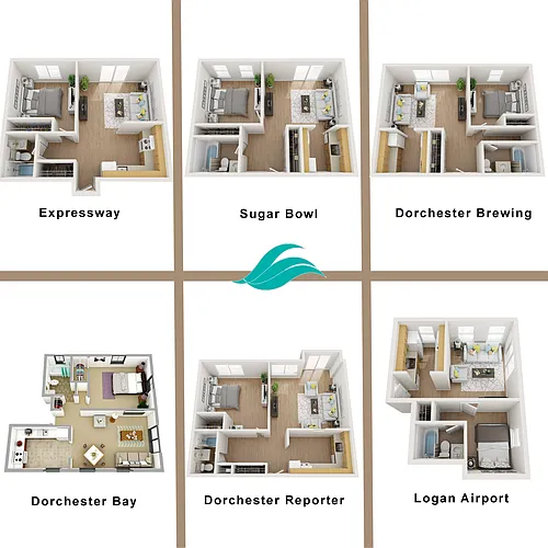 Floor plan 1 Bedroom Garden