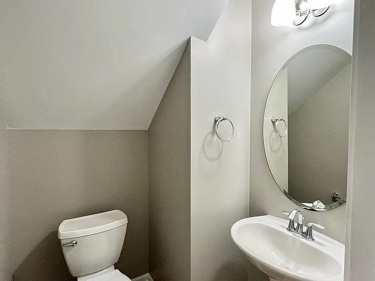 Downstairs half bathroom