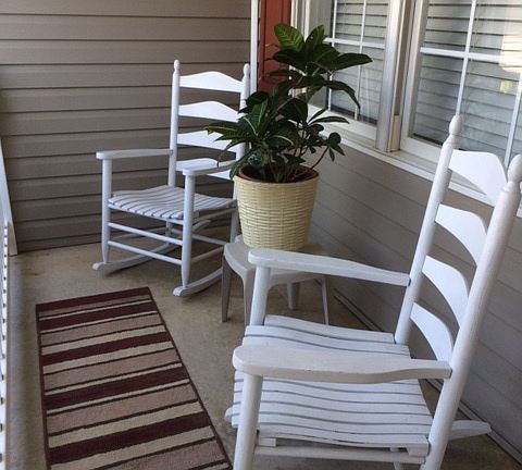 Front Porch facing east
