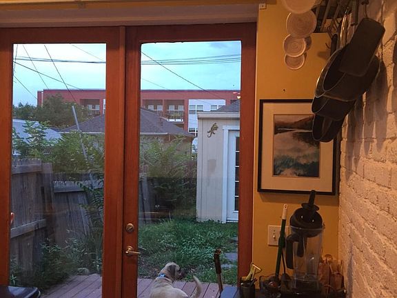 French Doors to Backyard