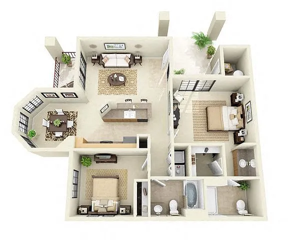 Floor plan Ventana