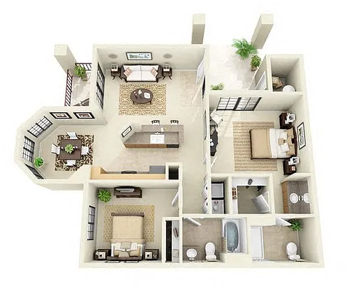 Floor plan Ventana
