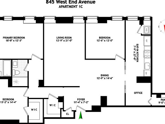 2nd image of 845 W End Ave APT 1C