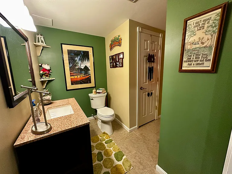 Full Bathroom in the basement.