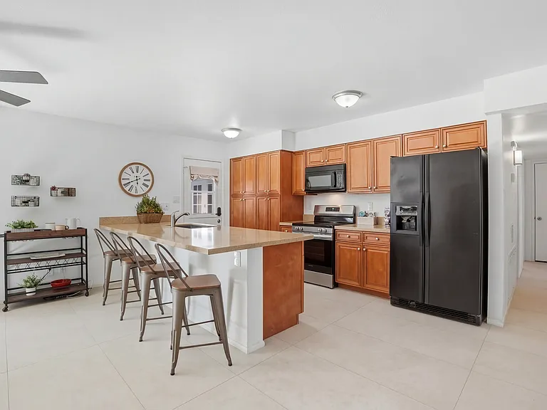 Fully stocked kitchen _ everything you need to cook is already here.