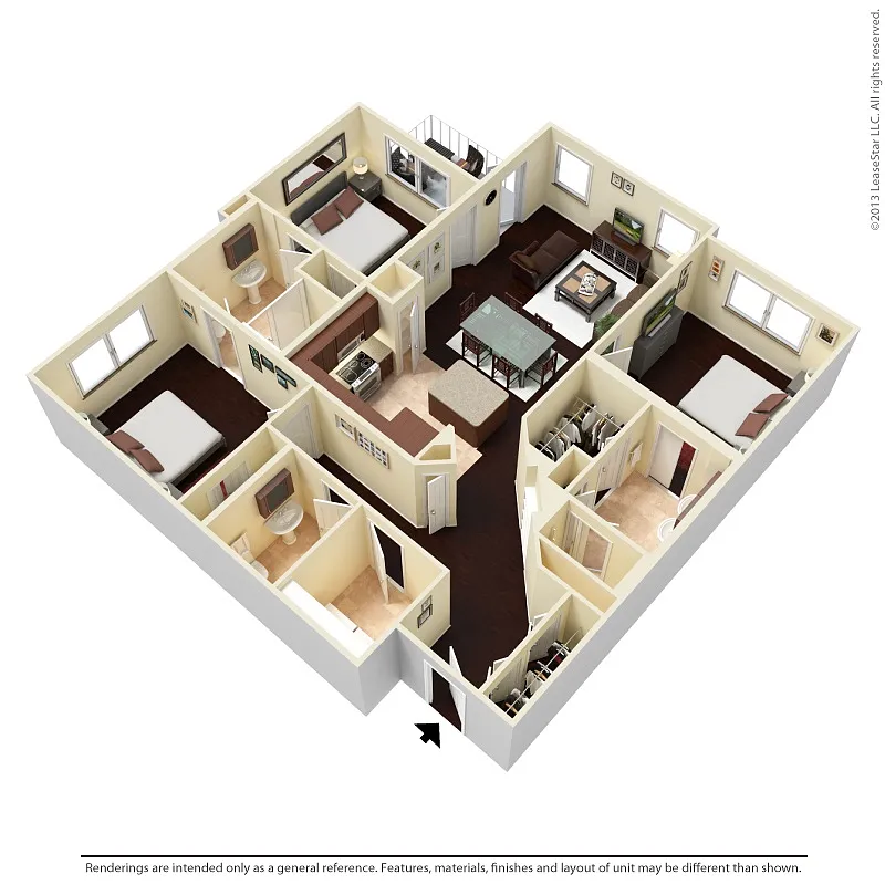 Floor plan Montrose
