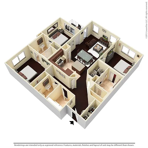 Floor plan Montrose