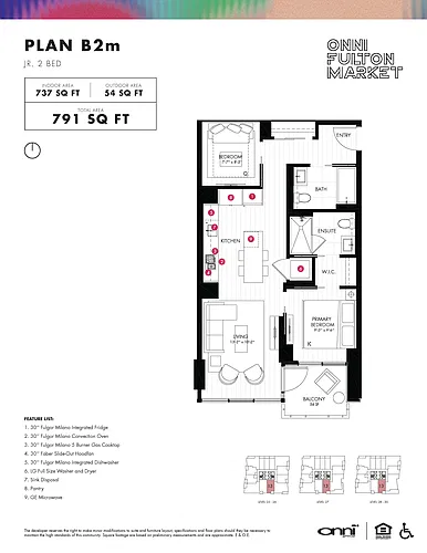 Floor plan Plan Jr. B2m