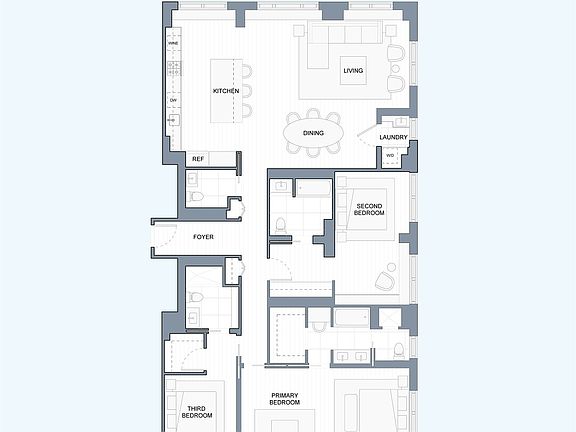 2nd image of 30 W 63rd St #17CD