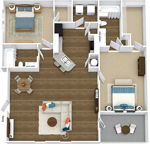 Floor plan B2