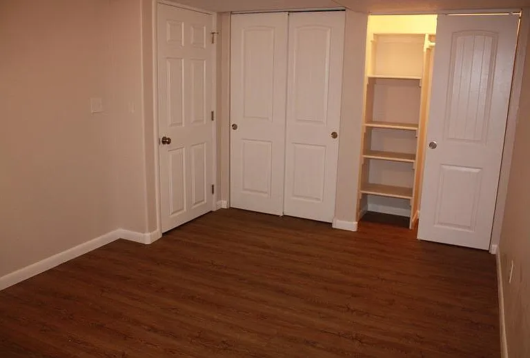 Master Bedroom with His & Her Closets