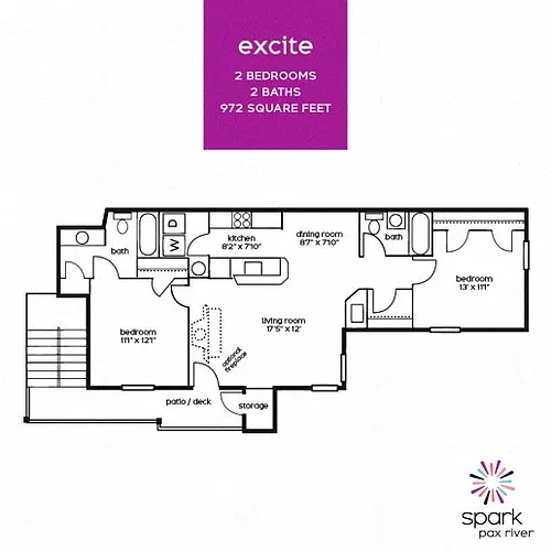 Floor plan Excite