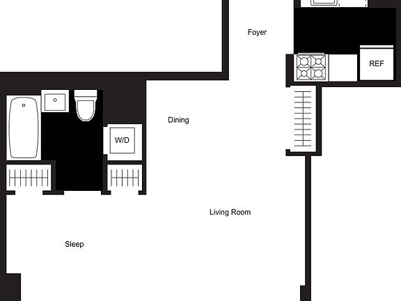 2nd image of 450 W 17th St APT 515