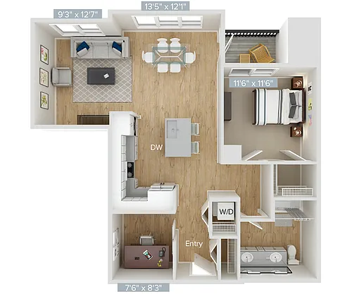 Floor plan AM20D-1
