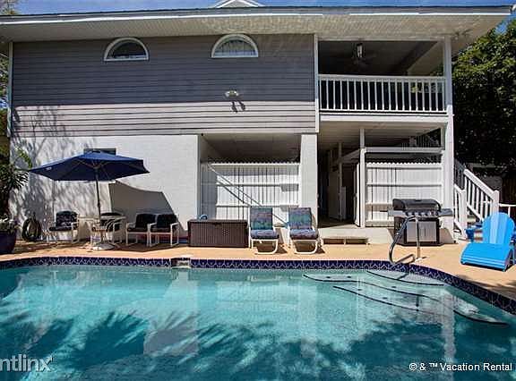 Private pool for year-round use