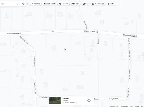 840 Mission Hills Rd Lot 2, Alabaster, AL 35007