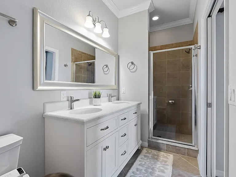 Primary Bathroom View 1