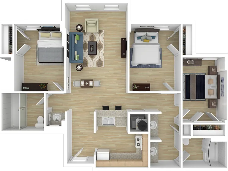 The Kensington C1 Floor Plan The Kensington C1 Floor Plan