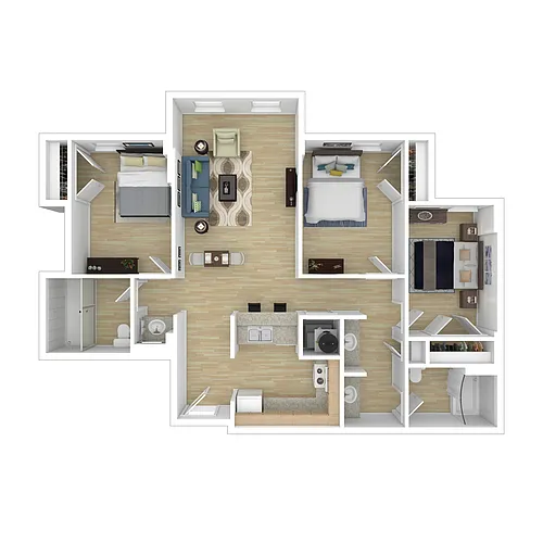 Floor plan C1