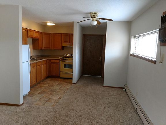 Kitchen and dining room open with large Living room 
