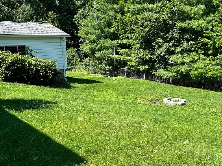 BACKYARD VIEW FROM BACK RIGHT CORNER