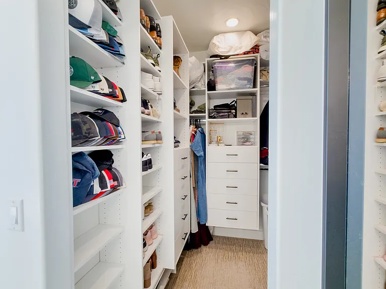 Primary custom closet